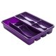 Drawer inserts - Plast Team Double Row Drawer Insert 1392 Purple - 