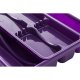 Drawer inserts - Plast Team Double Row Drawer Insert 1392 Purple - 