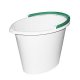 Buckets - Plast Team Oval Bucket 15l White Without Squeezer 2250 - 