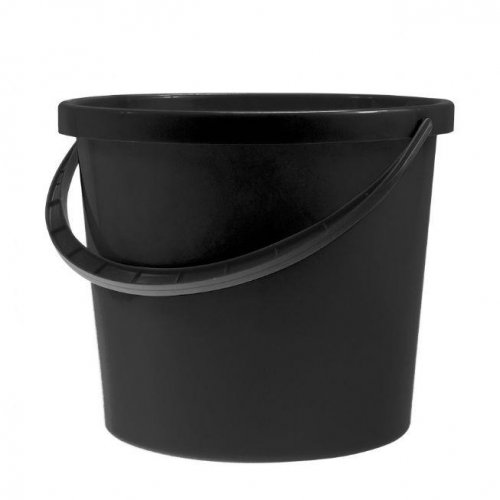 Plast Team Bucket Berry 10l Black Without Squeezer 6059