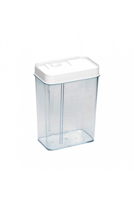 Food containers - Plast Team Dispenser With Measuring Cup 1.2l 1178 White - 