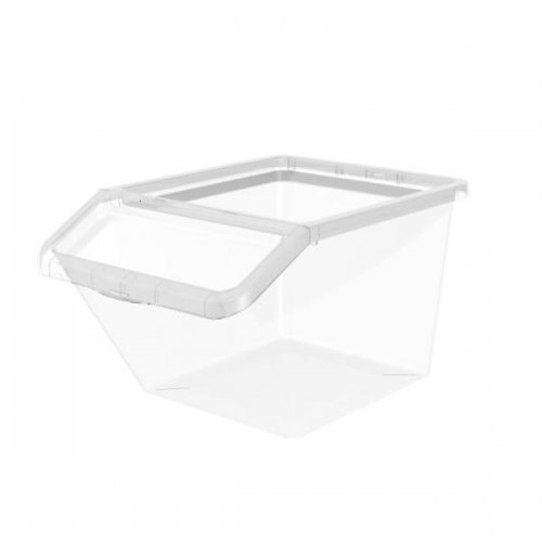 Plast Team Basic container 40l Tilting Box 2287 Transparent