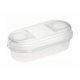 Food containers - Plast Team Container With Dispenser 0.5l 1124 White - 