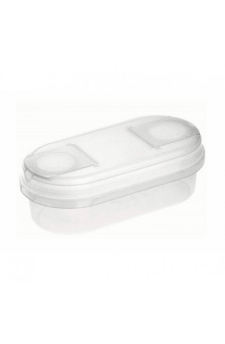 Food containers - Plast Team Container With Dispenser 0.5l 1124 White - 