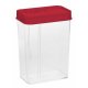 Food containers - Plast Team Dispenser With Dispenser And Measuring Cup 1.2l 1178 Red - 