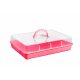 Cake containers - Plast Team Cake Container Gdynia 1866 Red - 
