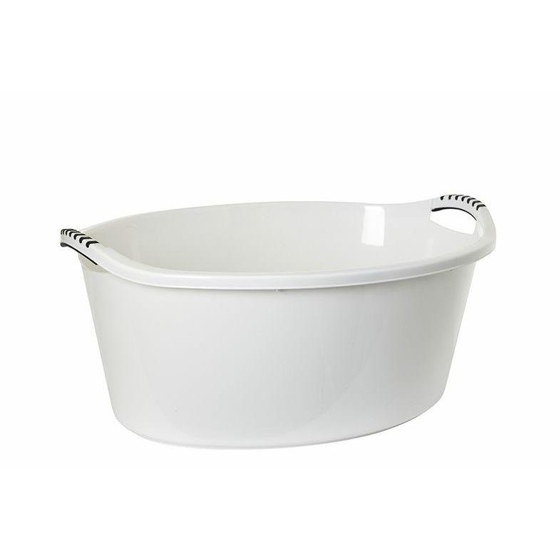 Plast Team Bowl Baby Bath With Cork 60l White 2066 Dishes, bowls, jugs ...