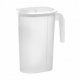 Dishes, bowls, jugs, measuring cups, dispensers - Plast Team Juice Pot 1.5l With Rubber 1120 - 