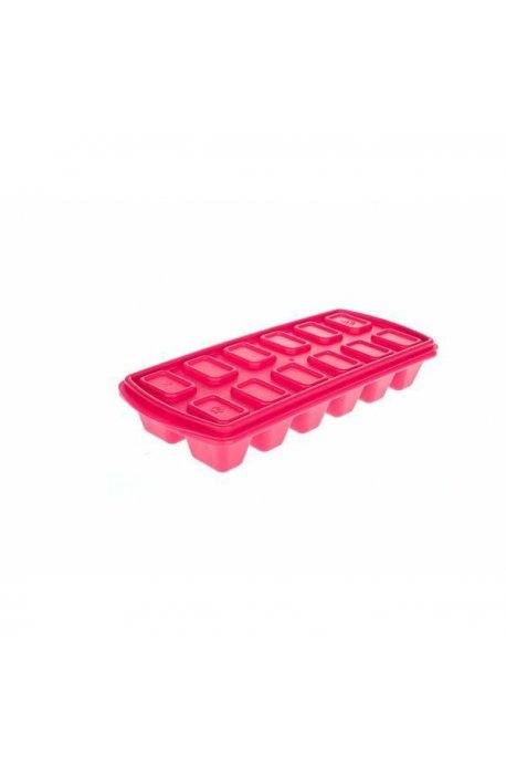 Molds and baking forms, for ice - Plast Team Ice Cubes Container Ice Red 1808 - 