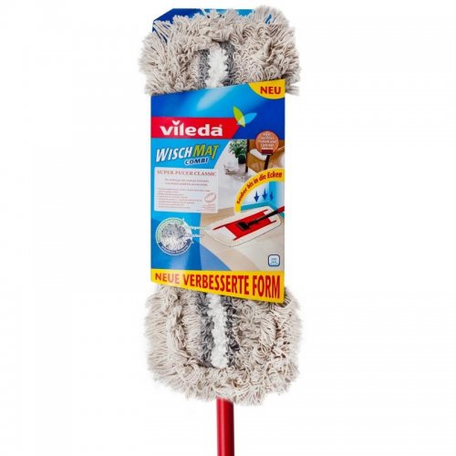 Vileda Super Pucer Classic Mop With Telescopic Handle 142398