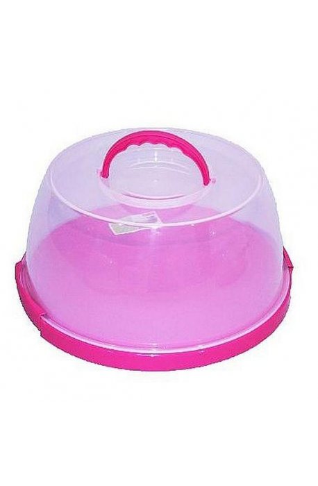 Cake containers - Plast Team Cake Container With Handle Trend - 