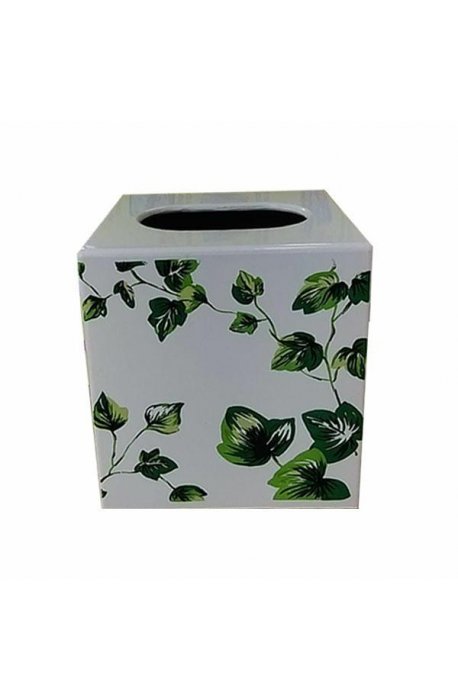 Sale - Dispenser Tissue Dispenser Pattern Leaves - 