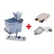 Cleaning kits - Vileda Ultraspeed Starter Kit 15l + 1 Microlite + 1 Trio Cartridge - 