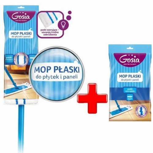 Gosia Set for Tiles and Panels Mop + Refill