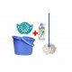 Cleaning kits - Floor cleaning set Bucket Linea + Mop Ampli + Refill Spontex - 