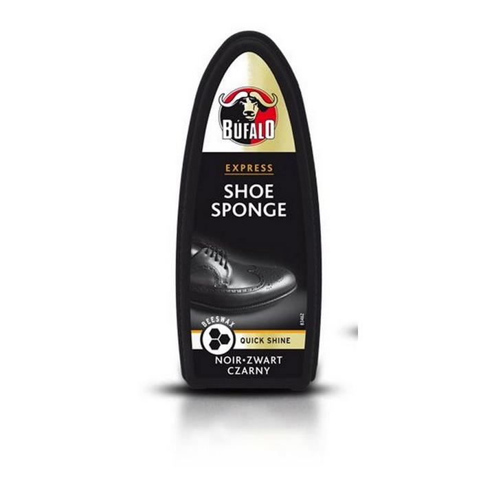 Pastes for footwear creams - Bufalo Black Sponge For Shoes - 