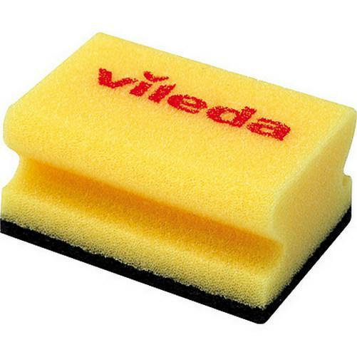 Scourers, cleaners, scourers - Vileda Pot sponge black pad 7x9,5cm 106184 Vileda Professional - 