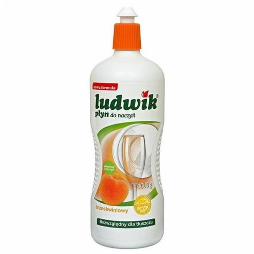 Ludwik Dishwashing Liquid 1l Peach