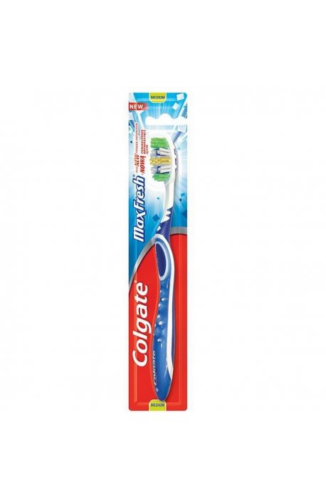 Brushes for brushing teeth - Colgate Toothbrush Max Fresh Medium Mix Color - 