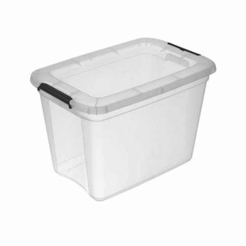 Container With Clips 115l RobuStore 1991 Transparent