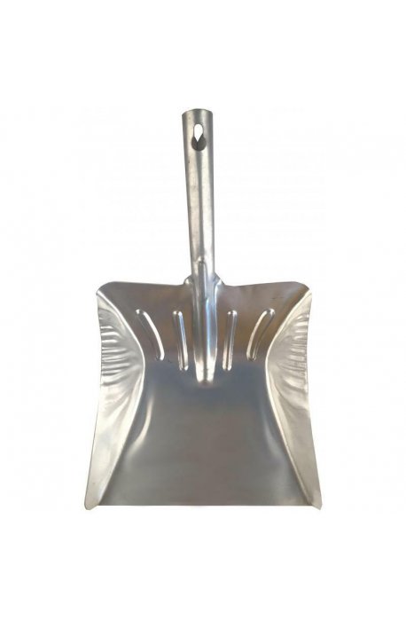 Scoops with a brush - Metal Silver Dustpan 9577 CH - 