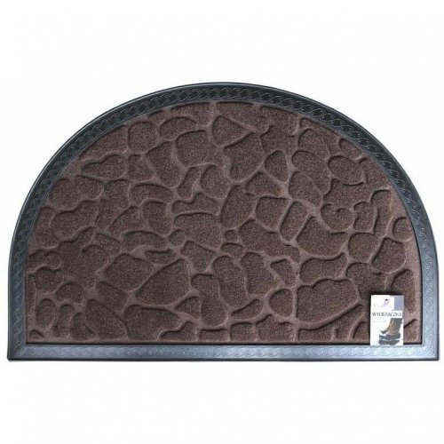 Half Round Doormat 40x60cm 1495 Mix Colors CH