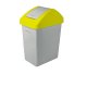 Tilting baskets - Branq Hinged Garbage Bin 25l For Segregation Yellow 1325 - 