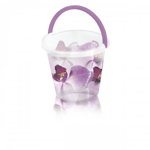 Branq Bucket 10l With Print Orchid 1201