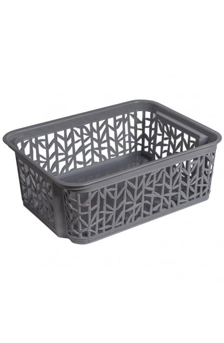 Cans, baskets - Branq Basket Bamboo 2 1712 Anthracite - 