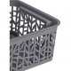 Cans, baskets - Branq Basket Bamboo 2 1712 Anthracite - 
