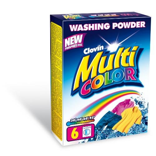 Multicolor 600g Powder Clovin Carton