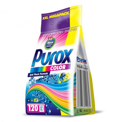 Purox Washing Powder 10kg Color Clovin