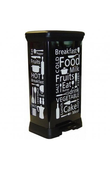 Pedal bins - Curver Trash Can With Metal Pedal 50l Kitchen 188133 Curver - 