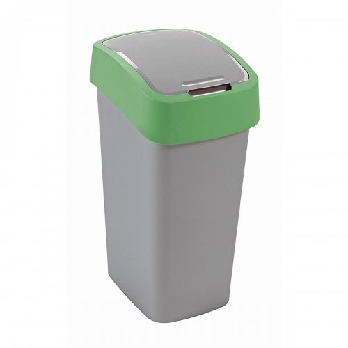 Curver Hinged Trash Can Pacific Flip 50l Green 195022