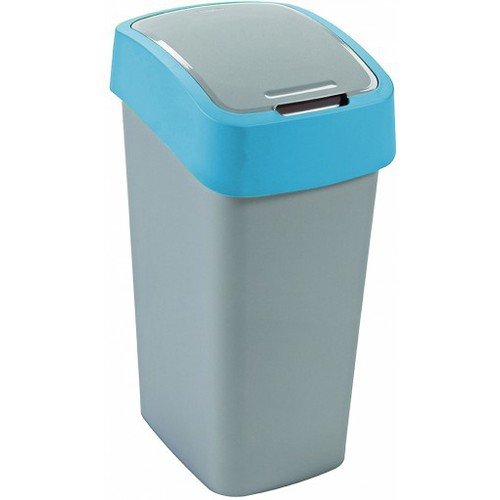 Curver Hinged Trash Can Pacific Flip 50l Blue 217818