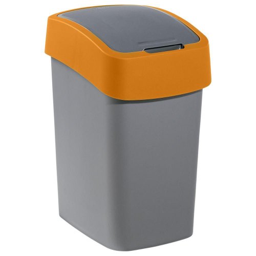 Curver Hinged Trash Can Pacific Flip 25l Yellow 190169