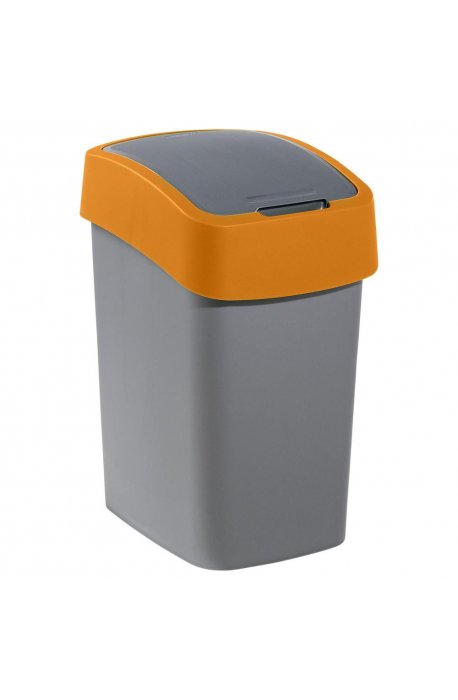 Tilting baskets - Curver Hinged Trash Can Pacific Flip 25l Yellow 190169 - 