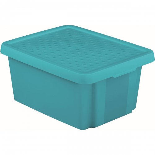 Curver Essentials 45l Container With Cover Blue 225413
