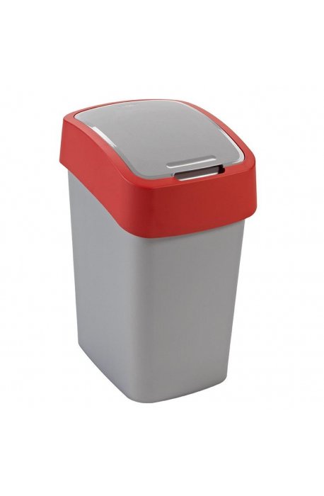 Tilting baskets - Curver Hinged Trash Can Pacific Flip 25l Red 190171 - 