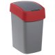 Tilting baskets - Curver Hinged Trash Can Pacific Flip 25l Red 190171 - 