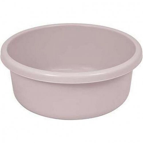 Curver Round Bowl 18l Beige With Dots 176039