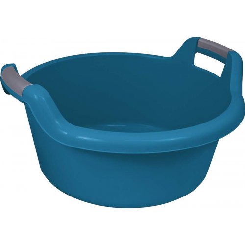 Curver Round Bowl With Handles 27l Blue 235314