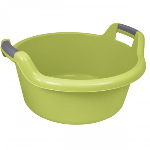 Curver Round Bowl With Handles 27l Green 235315