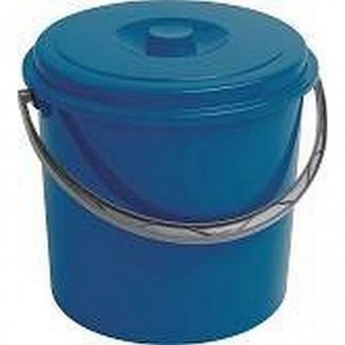 Curver Bucket 12l With Cover Blue 235239
