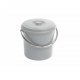 Buckets - Curver Bucket 16l With Lid Gray 241751 - 