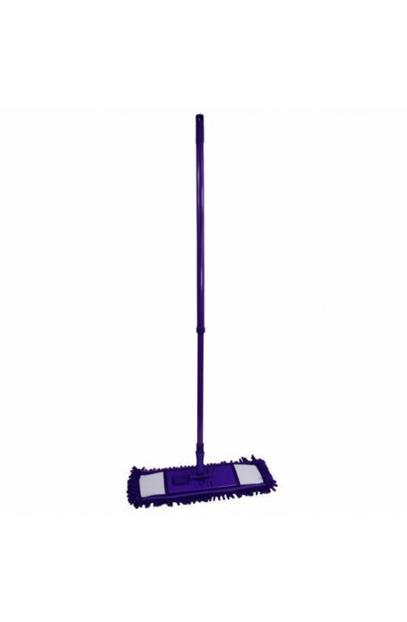Mops with a bar - Chenille Mop With Telescopic Rod Purple F - 