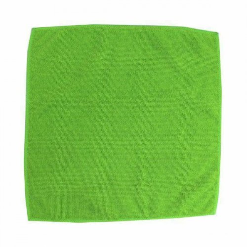 Green microfiber cloth 32x32 F