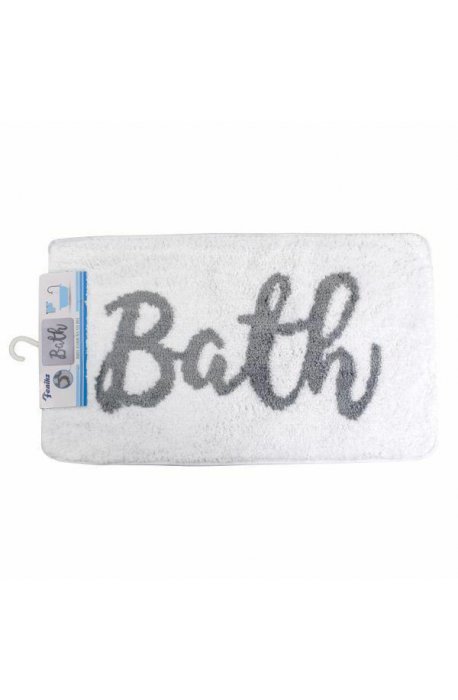 Bathroom mats, curtains, rugs - Bathroom rug 45x70 BMA 16 White F. - 