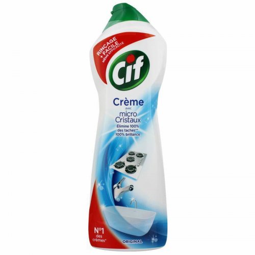Cif Cleaning Milk 750ml Micro Crystals Original White