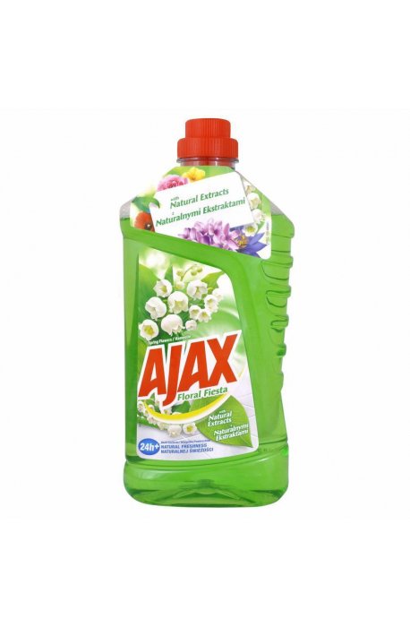 Universal measures - Uniwersalny Płyn Wiosenne Kwiaty Konwalia 1l Zielony Ajax - 